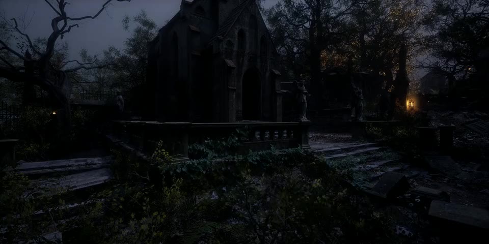 Cemetery world preview