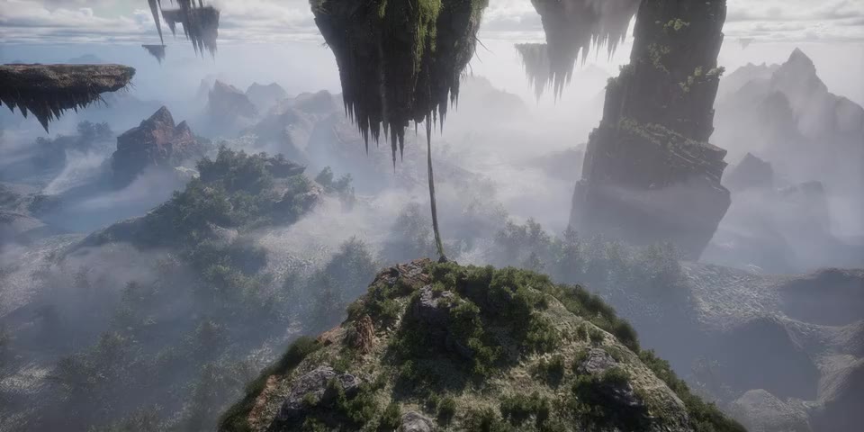 Floating Islands world preview