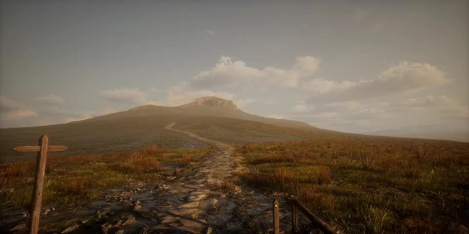 Sunset MOUNTAIN world preview